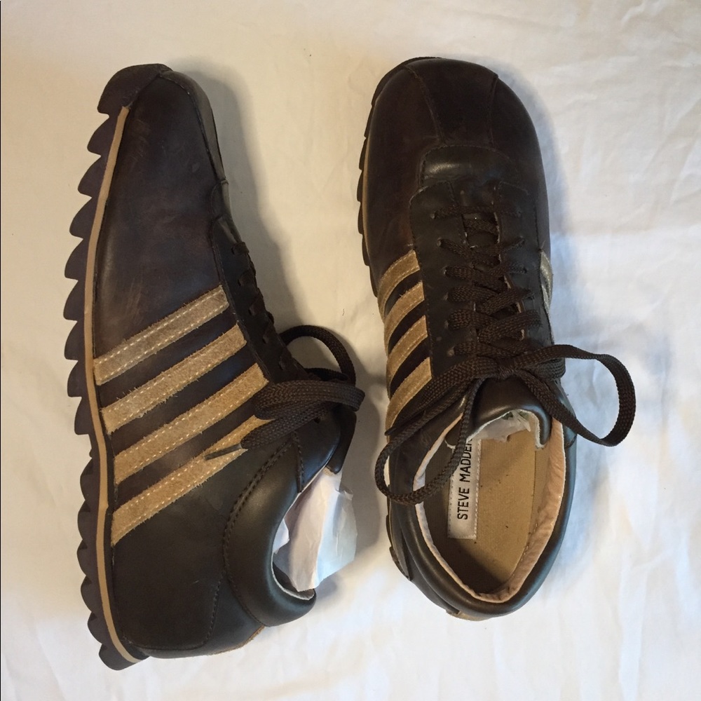 Steve Madden Rascals Men Casual Brown Shoes SZ9.5